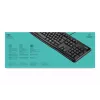 LOGITECH klávesnica K120 - pre firmy Azerty belgická