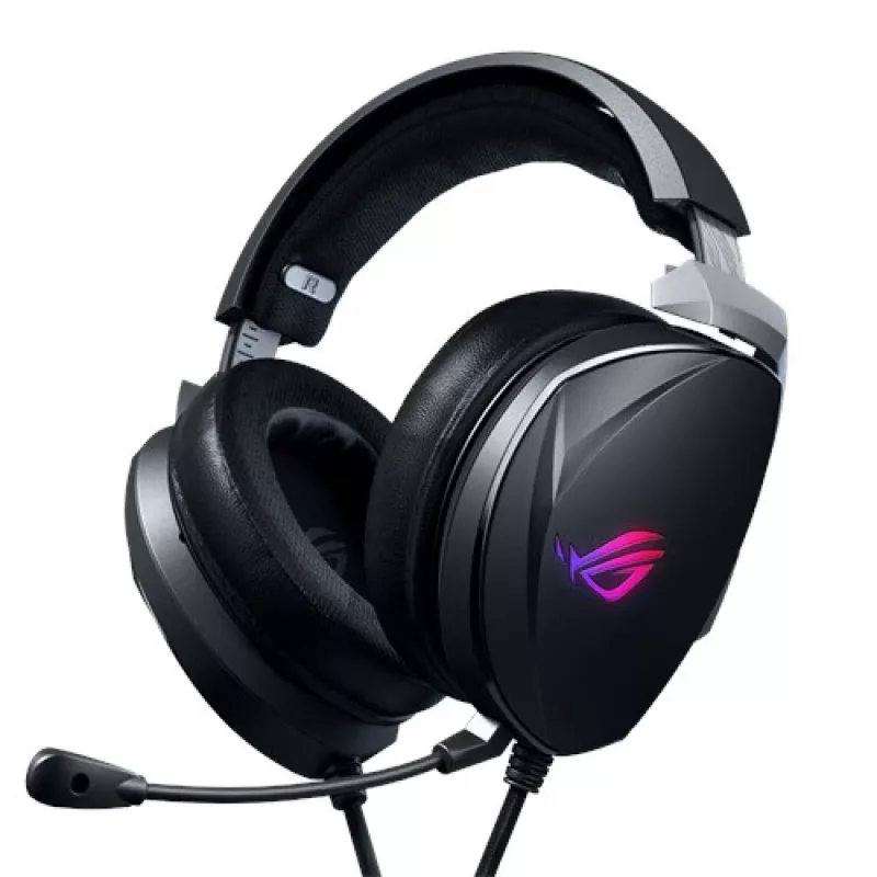 ASUS ROG Theta 7.1 headset káblový čelenka herný USB Type-C čierna