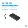 USB-C Multi Port Hub HP Travel – HP 1C1Y5AA, USB-C host, HDMI 2.0, VGA, 1×RJ-45, 2×USB-A 3.2 Gen1, 2×USB 2.0, čítačka MicroSD kariet, čierny