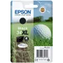 Epson Golfball samostatné balenie čierna 34XL DURABrite Ultra atrament, vysoký (XL) výkon, čierna, pigmentový atrament, 16,3 ml, 1 kus, 1100 strán