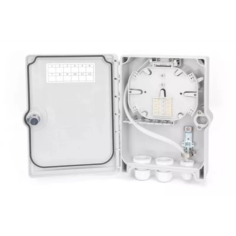 DIGITUS Outdoor FTTH box pre 6x SC/DX adaptér, IP65