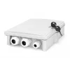 DIGITUS Outdoor FTTH box pre 6x SC/DX adaptér, IP65