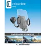 Cellularline Hug Flexi - univerzálny držiak smartfónu do auta s prísavkou
