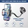 Cellularline Hug Flexi - univerzálny držiak smartfónu do auta s prísavkou