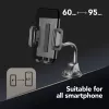 Cellularline Hug Flexi - univerzálny držiak smartfónu do auta s prísavkou
