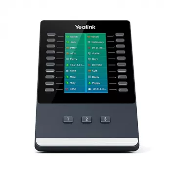 Yealink EXP50 IP rozširujúci modul čierny, sivý 23 tlačidiel