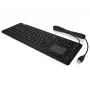 KeySonic KSK-6231 INEL (CH) klávesnica priemyselná USB QWERTZ švajčiarska čierna