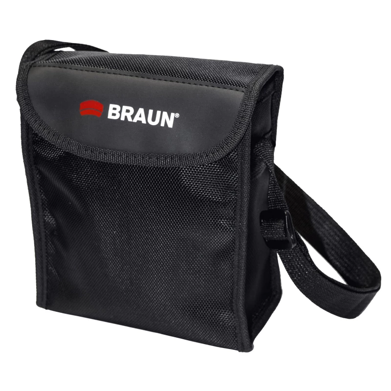 Braun Compagno 10 x 50 WP ďalekohľad BAK-4 strešový čierny