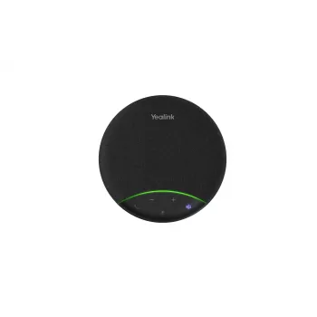 Yealink SP92 s dongle USB-C/A USB konferenčný reproduktor, univerzálny, čierny, 80 dB, tlačidlá, 80 dB, 100 - 20000 Hz