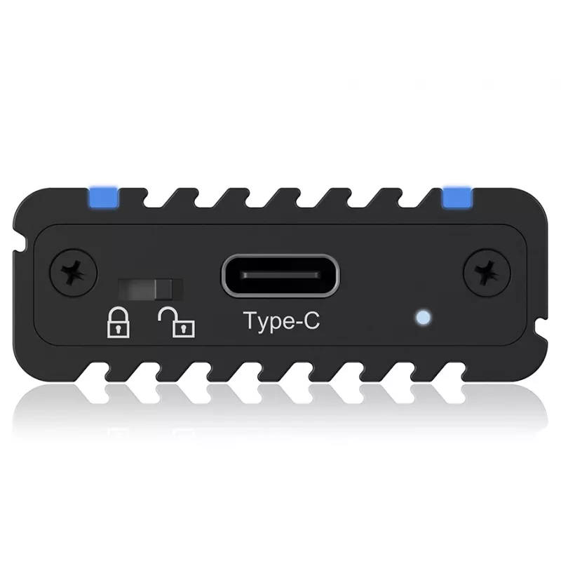 ICY BOX IB-1824ML-C31 puzdro na SSD čierne M.2