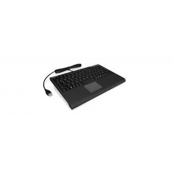 KeySonic ACK-540U+ (DE) klávesnica Office USB QWERTZ nemecká čierna