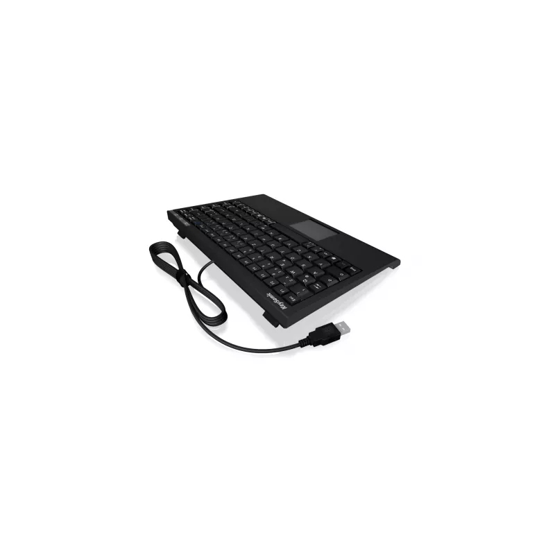 KeySonic ACK-540U+ (DE) klávesnica Office USB QWERTZ nemecká čierna
