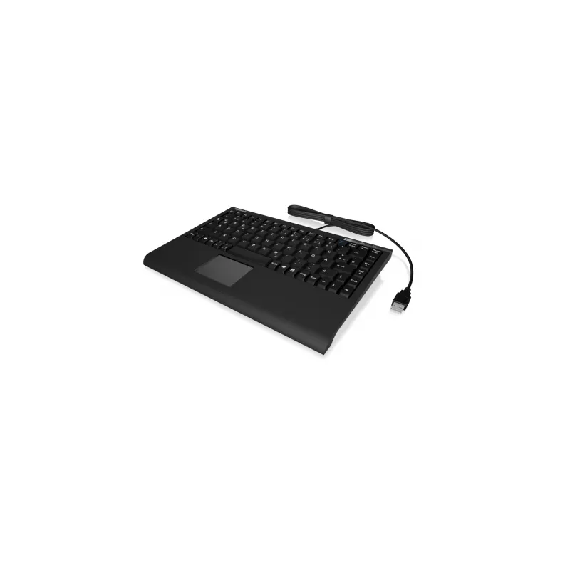 KeySonic ACK-540U+ (DE) klávesnica Office USB QWERTZ nemecká čierna