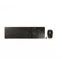 CHERRY DW 9100 SLIM klávesnica myš v cene univerzálna RF Wireless + Bluetooth QWERTZ švajčiarska čierna