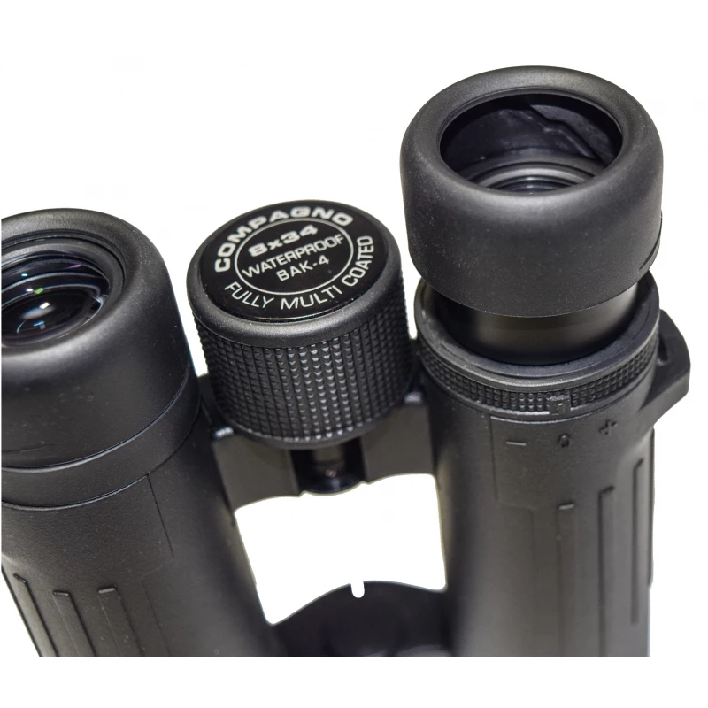 Braun Compagno 8 x 34 WP ďalekohľad BAK-4 strešový čierny