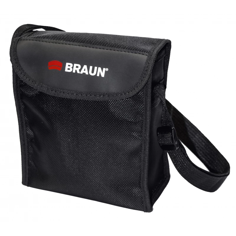 Braun Compagno 8 x 34 WP ďalekohľad BAK-4 strešový čierny