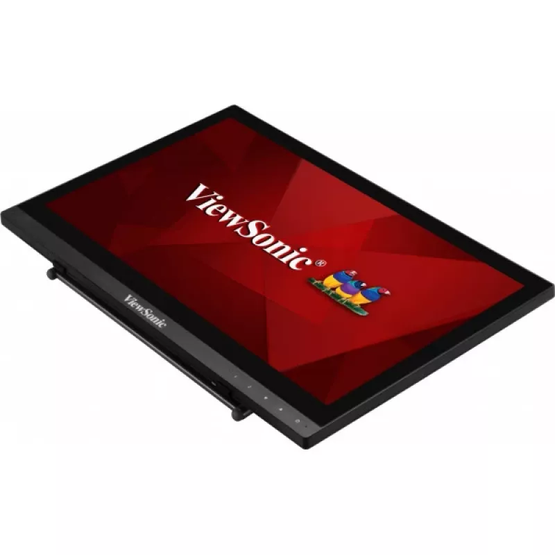 Viewsonic TD1630-3 počítačový monitor 39,6 cm (15,6 inch) 1366 x 768 pixelov HD LCD dotyková obrazovka Multi-User čierny