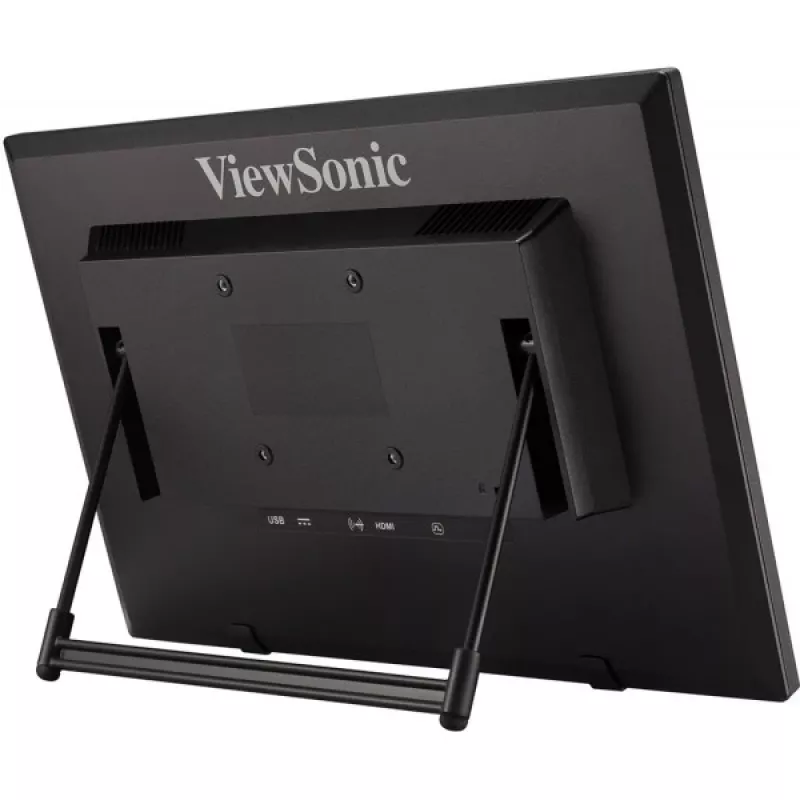 Viewsonic TD1630-3 počítačový monitor 39,6 cm (15,6 inch) 1366 x 768 pixelov HD LCD dotyková obrazovka Multi-User čierny