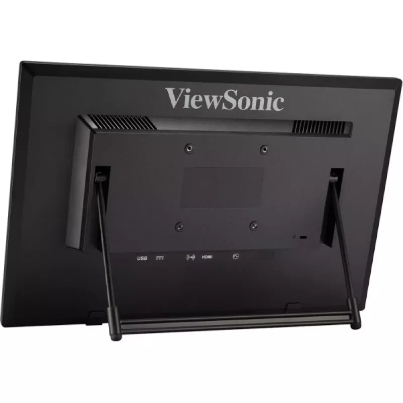 Viewsonic TD1630-3 počítačový monitor 39,6 cm (15,6 inch) 1366 x 768 pixelov HD LCD dotyková obrazovka Multi-User čierny