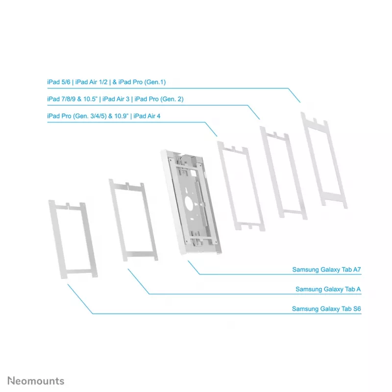 Neomounts WL15-650WH1 nástenný držiak tabletu 9,7–11