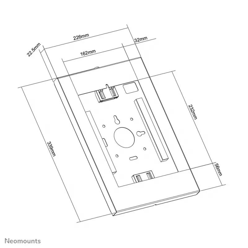 Neomounts WL15-650WH1 nástenný držiak tabletu 9,7–11