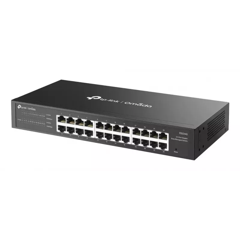 TP-Link Omada ES224G sieťový switch Managed L2 Gigabit Ethernet (10/100/1000) čierna