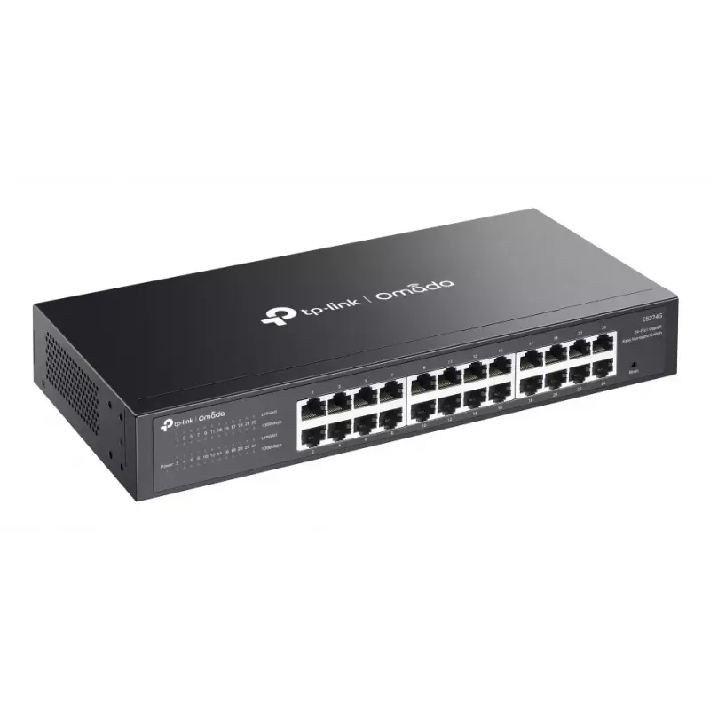 TP-Link Omada ES224G sieťový switch Managed L2 Gigabit Ethernet (10/100/1000) čierna