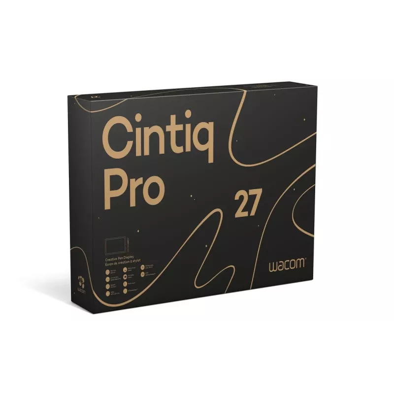 Wacom Cintiq Pro 27 DTH271K0B tablet s displejom a perom, 59,6 x 33,5 cm, Multi-Touch, HDMI, bez stojana