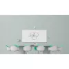 Logitech Scribe 960-001332 kamera na tabuľu, Full HD 1080p, 15 fps, USB, Bluetooth, off-white
