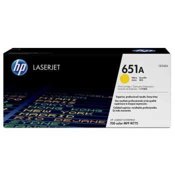 HP 651A žltá originálna LaserJet tonerová kazeta, 16000 strán, žltá, 1 ks