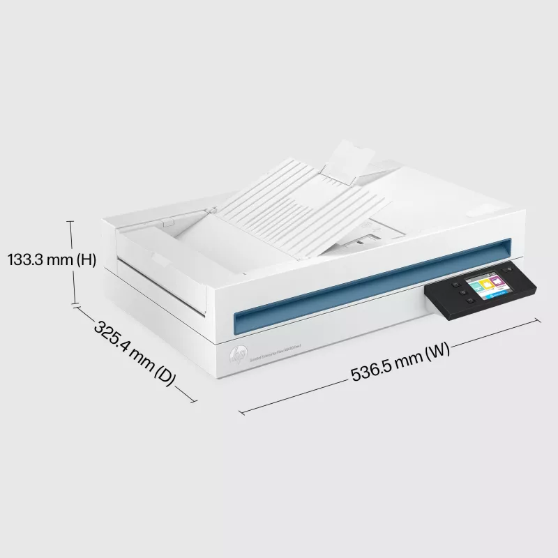 HP Scanjet Enterprise Flow N6600 fnw1 plochý & ADF skener 1200 x 1200 DPI A4 biela