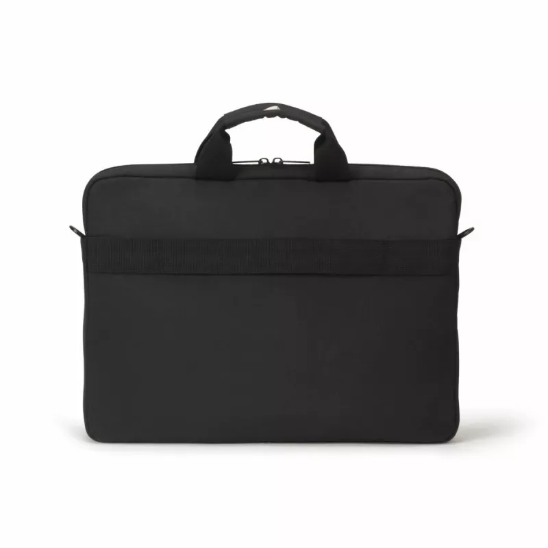 DICOTA Eco tenké puzdro Plus Base – taška na notebook 13-15,6 palcov – čierna / 300d RPET polyester