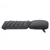 LOGITECH Ergo K860 – bezdrôtová delená klávesnica, grafitová, AZERTY, francúzska