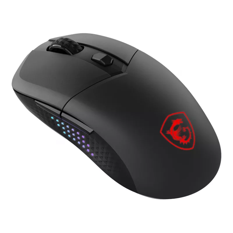 MSI VERSA 300 ELITE WIRELESS myš herná pravá ruka RF Wireless + Bluetooth + USB Type-C optická 26000 DPI