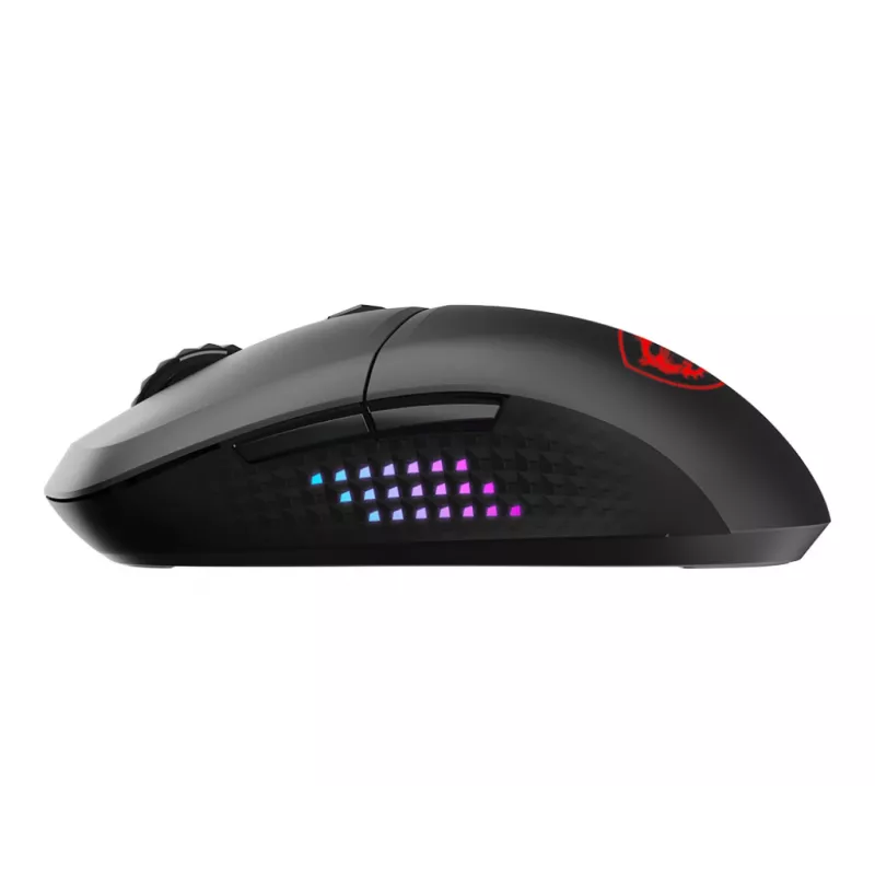 MSI VERSA 300 ELITE WIRELESS myš herná pravá ruka RF Wireless + Bluetooth + USB Type-C optická 26000 DPI