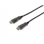 Equip HDMI 2.0 aktívny optický kábel AM/AM, 100 m, čierny