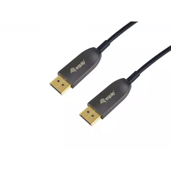 Equip DisplayPort 1.4 aktívny optický kábel, 15 m 8K/60 Hz, 15 m, DisplayPort, DisplayPort, samec, samec, 7680 x 4320 pixelov