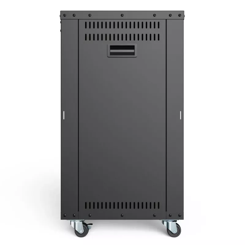 DIGITUS 16U AVS rack 780x507x460 mm závitové otvory kolieska čierny