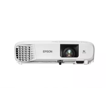 Stolný projektor Epson EB-W49 — 3LCD, WXGA 1280×800, 3800 ANSI lm, 16:10, 1,2-násobný manuálny zoom, 2,7 kg, biely