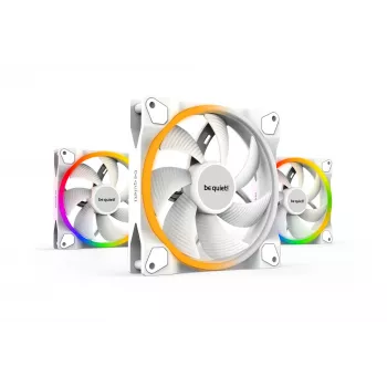be quiet! Light Wings White | 140mm PWM trojbalenie skriňový ventilátor 14 cm 3 ks