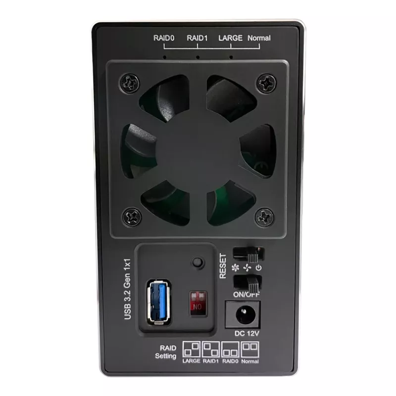 LC-POWER Lc-35u3-raid-2, externé puzdro na 2x 3,5