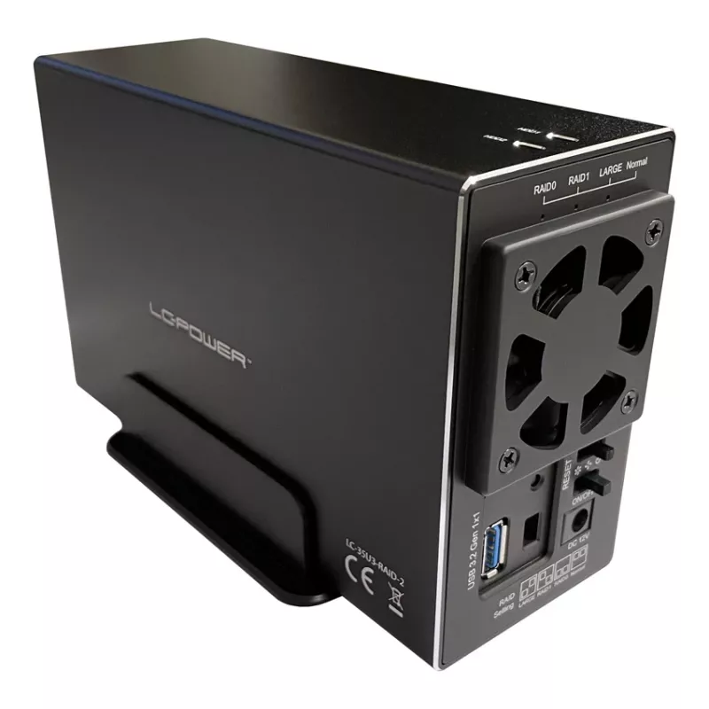 LC-POWER Lc-35u3-raid-2, externé puzdro na 2x 3,5