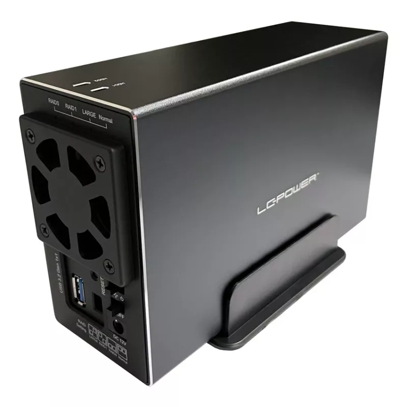 LC-POWER Lc-35u3-raid-2, externé puzdro na 2x 3,5
