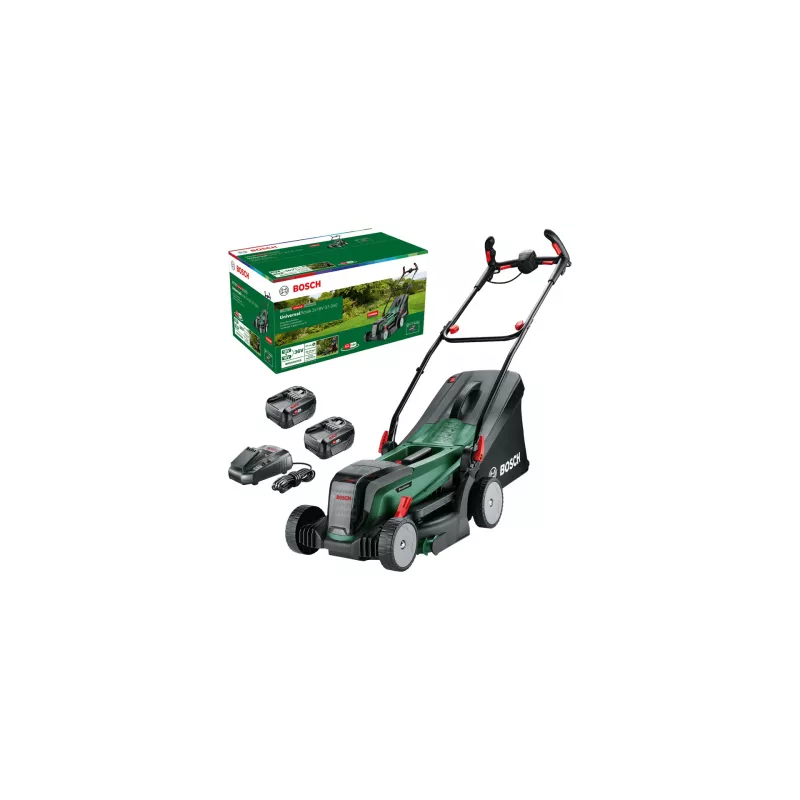 Bosch 37-550 Ručná kosačka na trávu batériová čierna, zelená