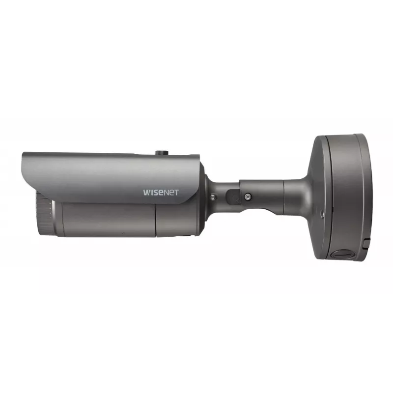 Hanwha Vision WiseNet X XNO-6080R vonkajšia bullet IP kamera, 2 MP, 2,8-12 mm, deň/noc, odolná voči vandalizmu, sivá