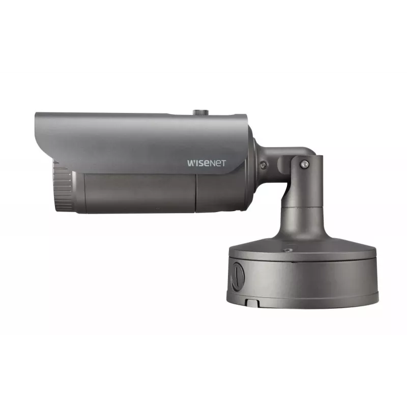 Hanwha Vision WiseNet X XNO-6080R vonkajšia bullet IP kamera, 2 MP, 2,8-12 mm, deň/noc, odolná voči vandalizmu, sivá