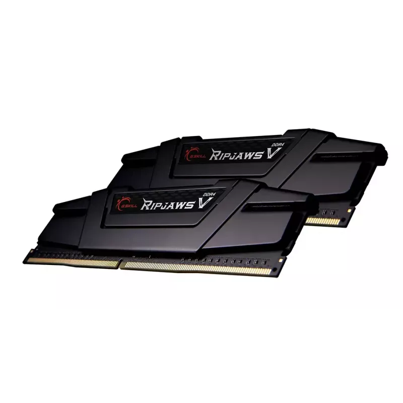 DIMM 16 GB DDR4-4000 (2x 8 GB) Dual-Kit, pamäť čierna, F4-4000C18D-16GVK, Ripjaws V, INTEL XMP