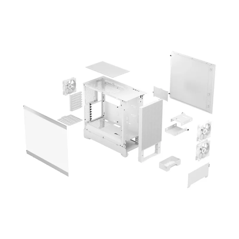 FRACTAL DESIGN Pop Air RGB biela Tg Clear Tint