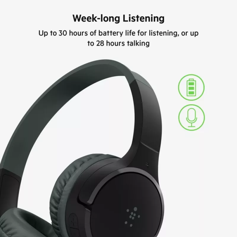 BELKIN Headset Kids - Soundform Kids - Stereo - čierna