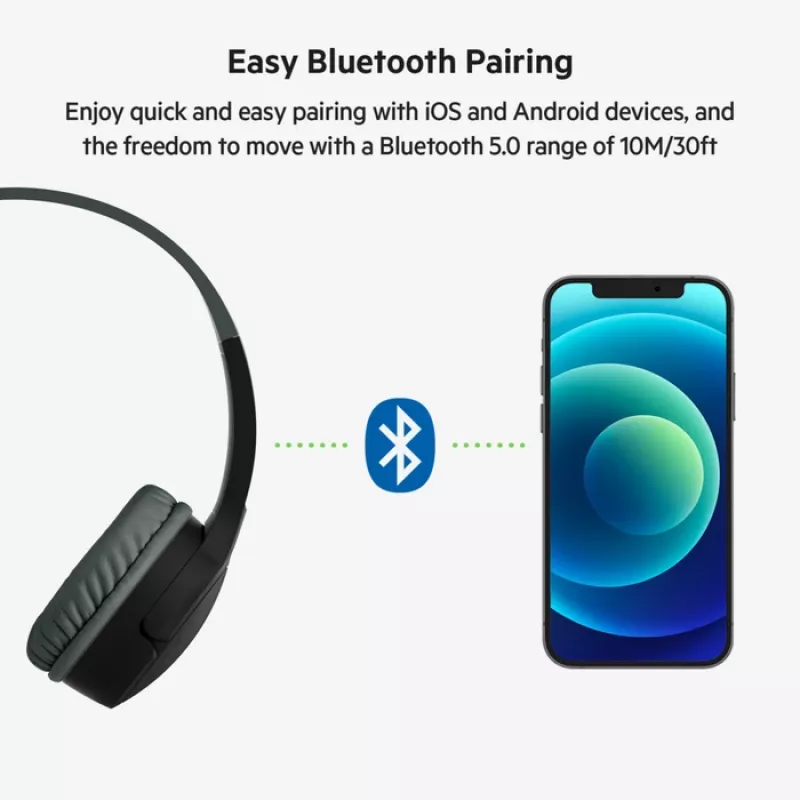 BELKIN Headset Kids - Soundform Kids - Stereo - čierna